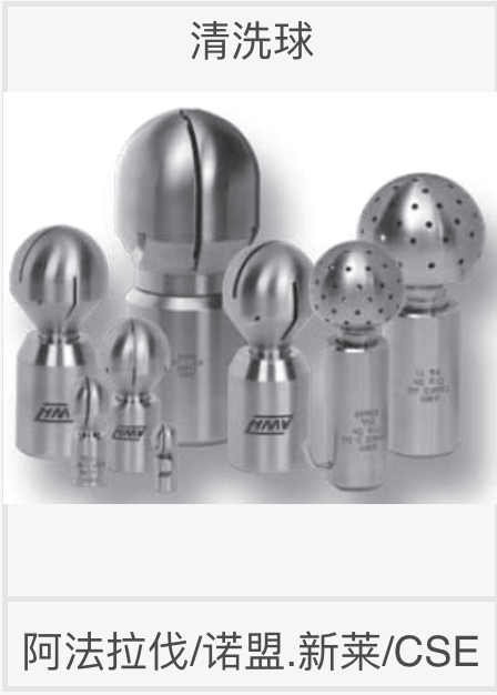 卫生级清洗配件